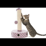Junior scratching post, fleece, 26x47cm, light lilac