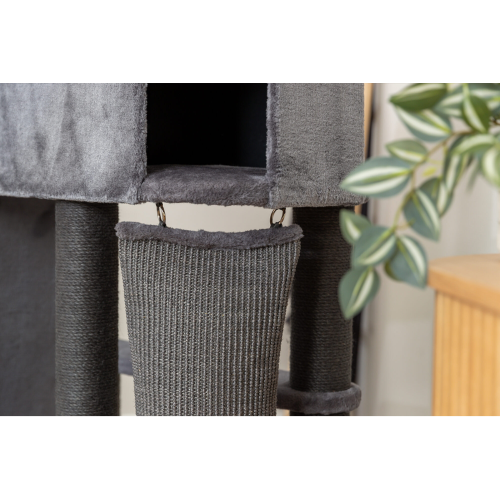 Cat Tree - Active w/Climbing Ramp 122cm (Grey)