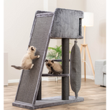 Cat Tree - Active w/Climbing Ramp 122cm (Grey)