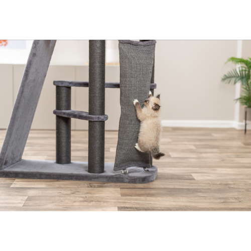 Cat Tree - Active w/Climbing Ramp 122cm (Grey)