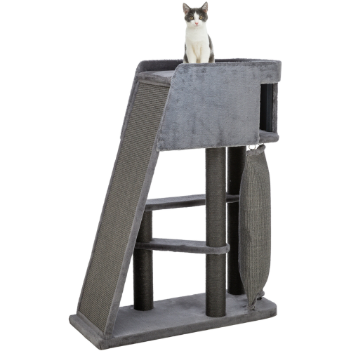 Cat Tree - Active w/Climbing Ramp 122cm (Grey)