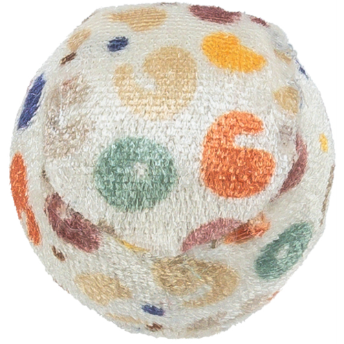 Cat Toy - Leopard Print Balls with Bell 4cm (4pk)