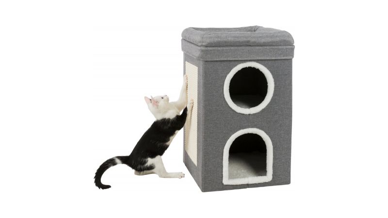 Cat Tower Saul - Grey (64cm)