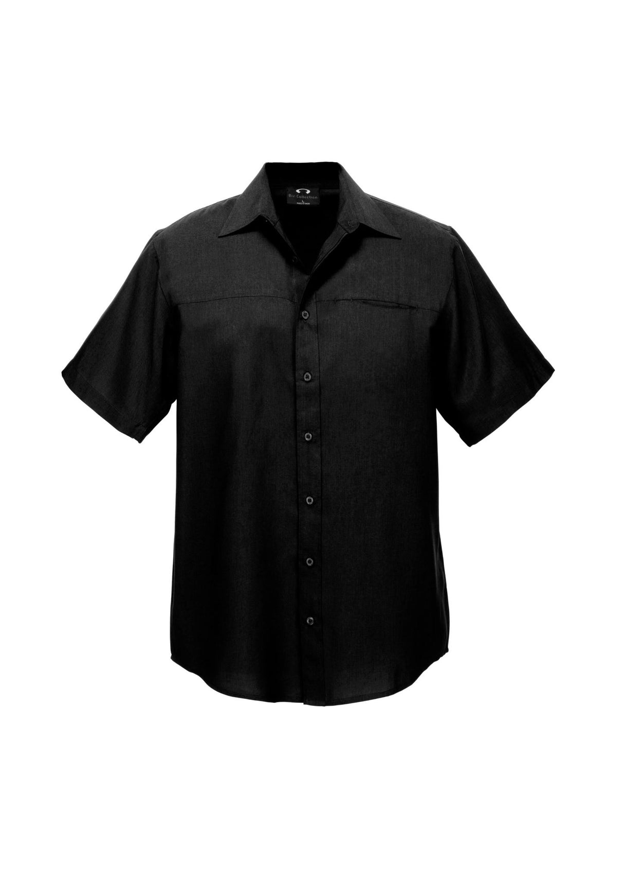 Oasis Mens Short Sleeve Shirt - Black