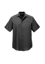 Oasis Mens Short Sleeve Shirt - Charcoal