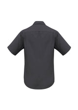 Oasis Mens Short Sleeve Shirt - Charcoal