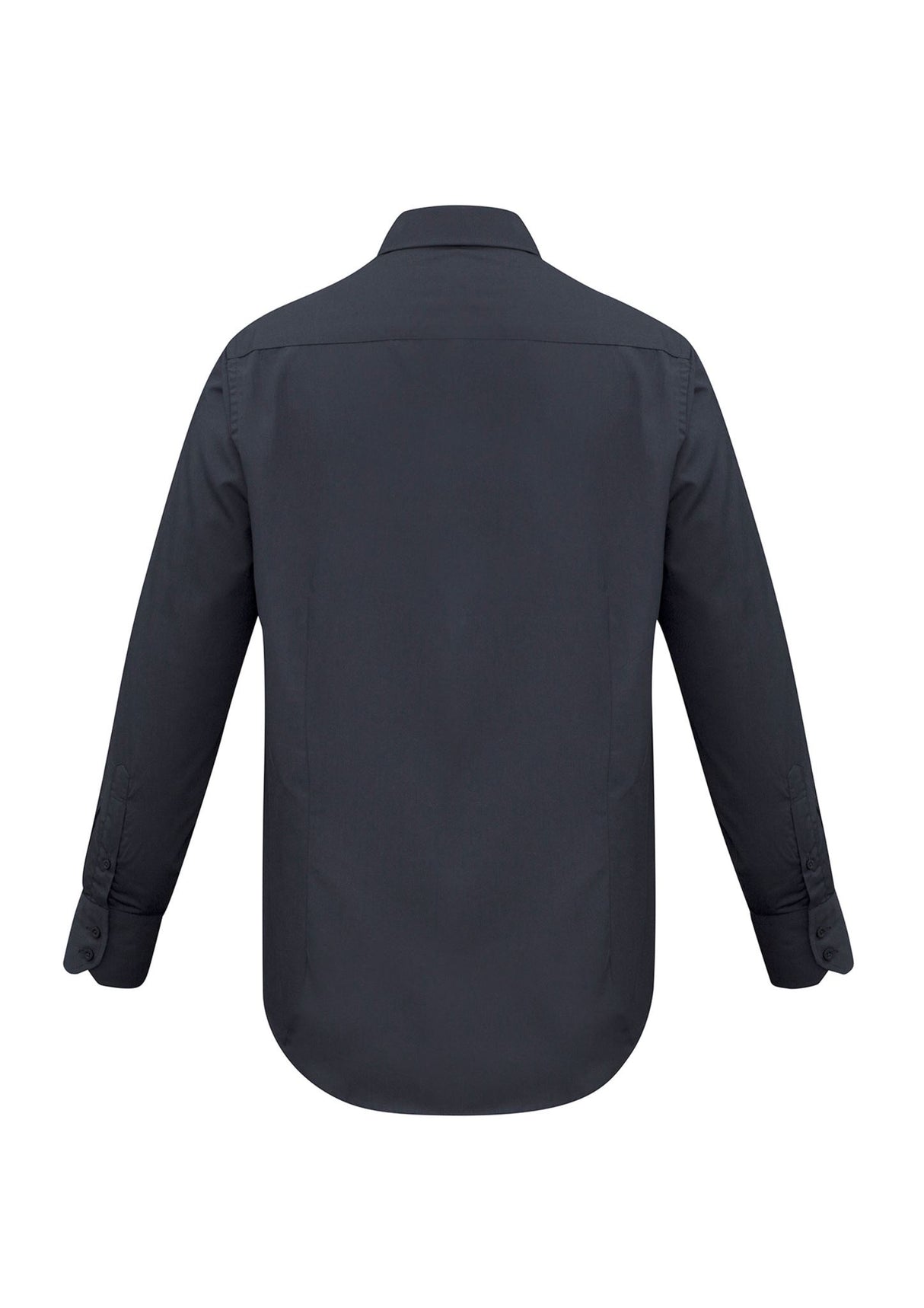 Metro Mens Long Sleeve Shirt - Charcoal