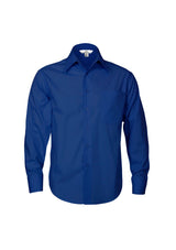 Metro Mens Long Sleeve Shirt - Royal