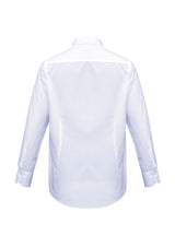 Metro Mens Long Sleeve Shirt - White