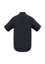 Metro Mens Short Sleeve Shirt - Black