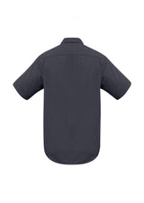 Metro Mens Short Sleeve Shirt - Charcoal