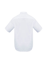 Metro Mens Short Sleeve Shirt - White