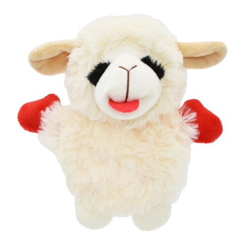 Dog Toy - Lamb Chop Crinkle Body (15cm)