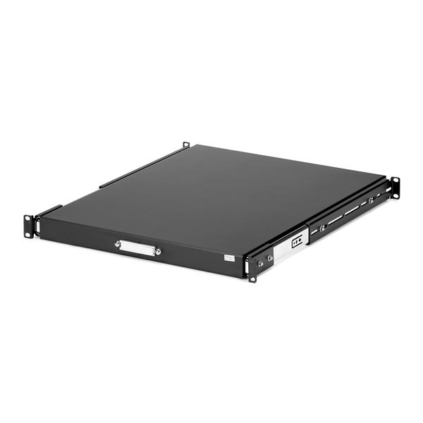 55cm (22in) Black Deep Sliding Server Rack Cabinet Shelf