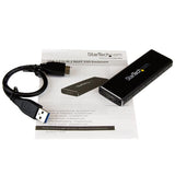 M.2 SATA External SSD Enclosure - USB 3.0 with UASP