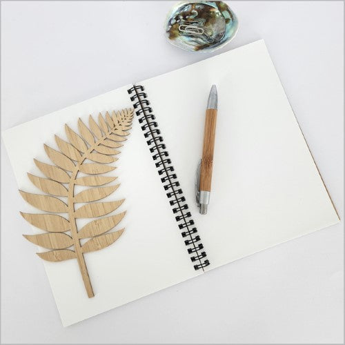 Small Bamboo Journal Square: Kiwi Small Bamboo Journal