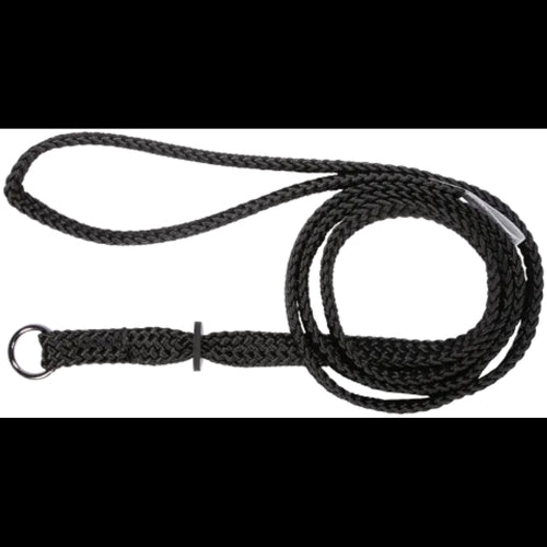 Slip Lead S/Nylon 10mm x 120cm Black