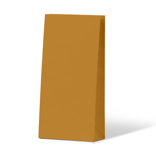 Paper Bags - Mustard Coloured Gift Paper Bag - 500/ctn