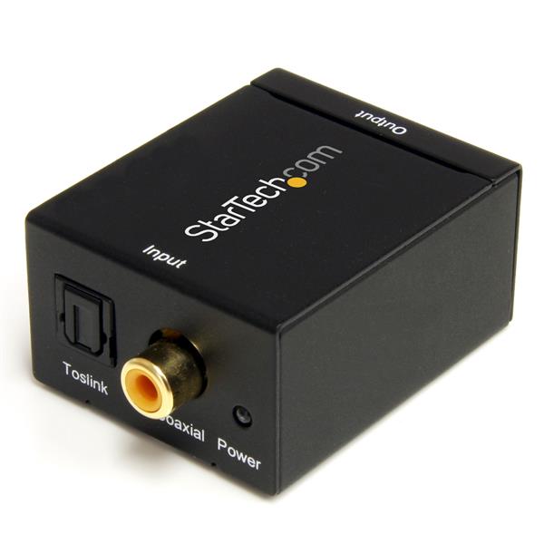 SPDIF to RCA audio converter, compact design for seamless digital to analog audio conversion, ideal for home and professional use.