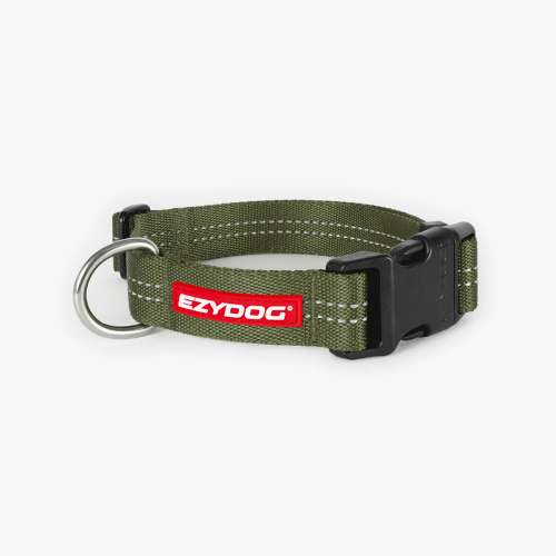 Dog Collar - ED Essential Collar Adjustable XL (Green)