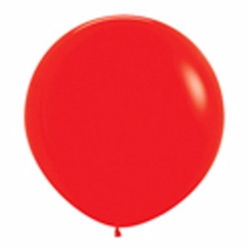Balloon 90cm -  Standard Red  - Pack of 2