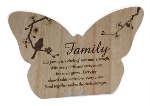 Plaque - Family Butterfly