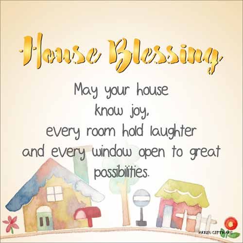 LED Block - House Blessing Enlightened Wishes