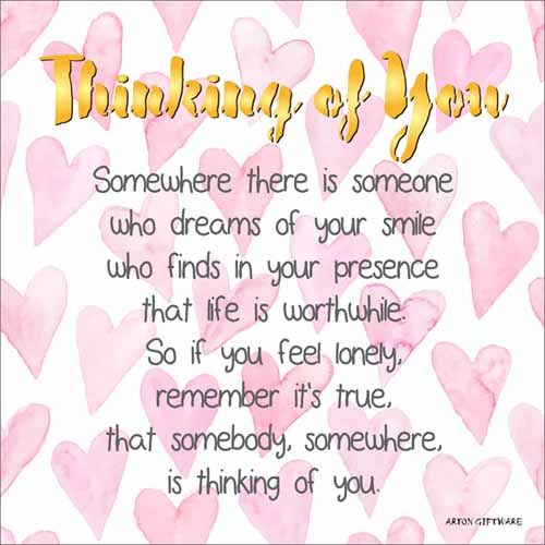 LED Block - Thinking of You Enlightened Wishes