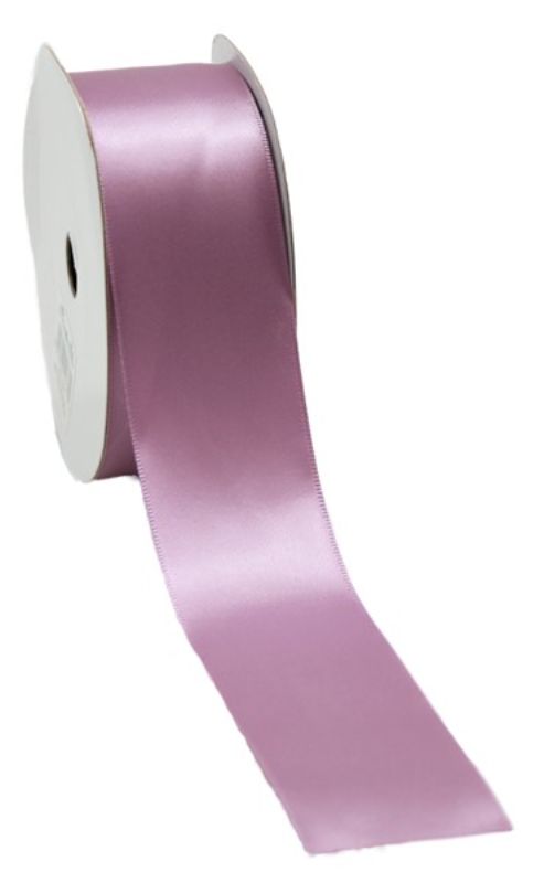 Satin Ribbon Single Face in Amethyst