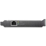 1 Port PCIe Gigabit Network Adapter with RJ45 Ethernet port, supports 9K Jumbo Frames, VLAN tagging, and dual profile installation.