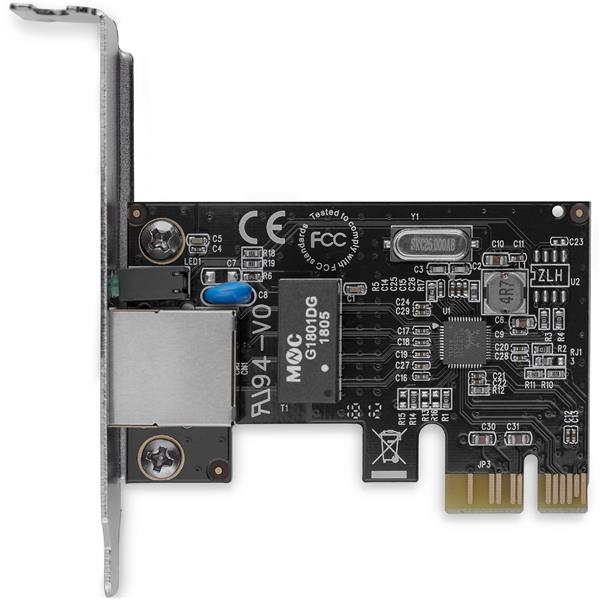 1 Port PCI Express PCIe Gigabit NIC Server Adapter Network Card - Low Profile
