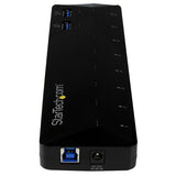 10-Port USB 3.0 Hub with Charge and Sync Ports - 2 x 1.5A Ports