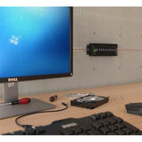 10-Port Industrial USB 3.0 Hub - ESD and Surge Protection