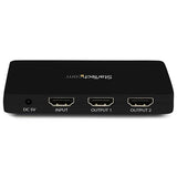 4K HDMI 2-Port Video Splitter – 1x2 HDMI Splitter  w/ Solid Housing – 4K 30Hz