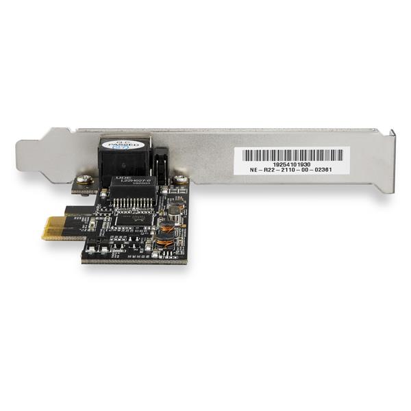 1 Port 2.5Gbps PCIe Network Card for enhanced, high-speed internet connectivity using existing CAT5e cabling for gaming and office use.