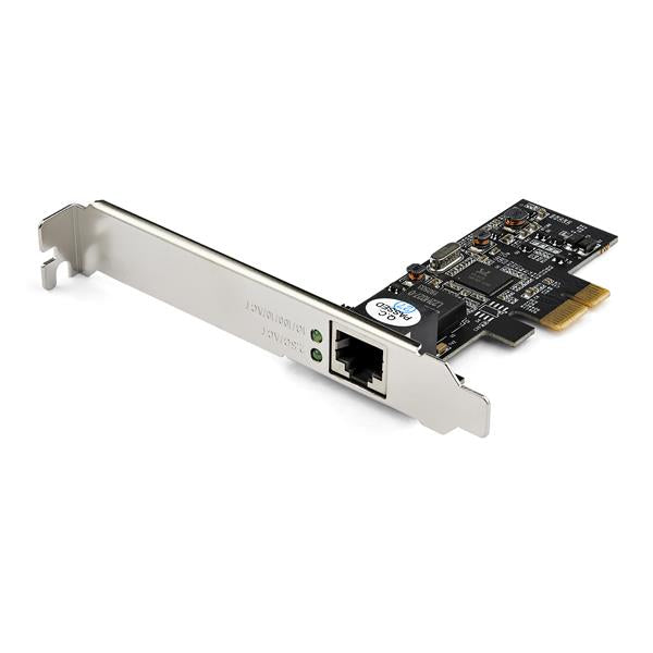 Image of a 1 Port 2.5Gbps PCIe Network Card showcasing its Multi-Gigabit Ethernet connectivity and advanced Realtek chipset.