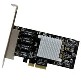 4-Port Gigabit Ethernet Network Card - PCI Express, Intel I350 NIC