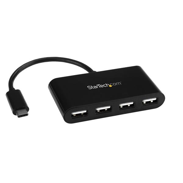 4-Port USB-C Hub - Mini Hub - USB-C to 4x USB-A - USB 2.0