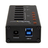 4 Port USB 3.0 Hub plus 3 Dedicated USB Charging Ports (2 x 1A & 1 x 2A)
