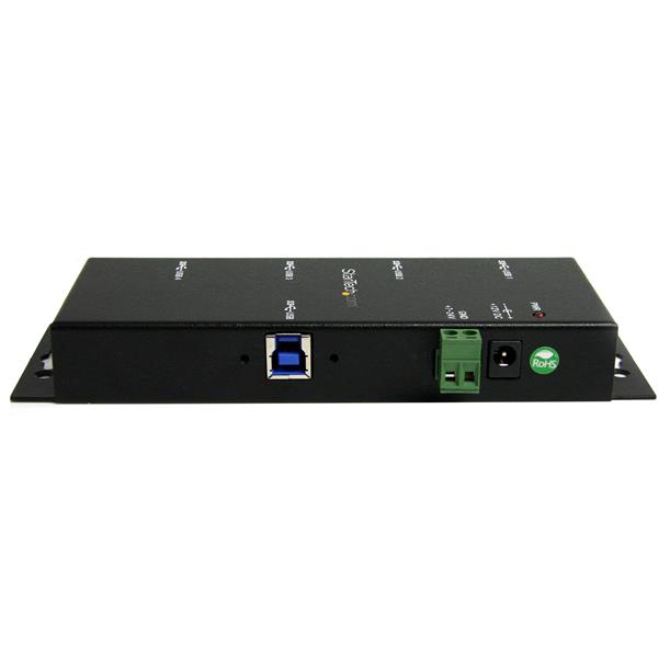 4-Port Industrial USB 3.0 Hub - Mountable