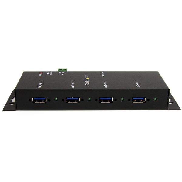 4-Port Industrial USB 3.0 Hub - Mountable