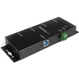 4-Port Industrial USB 3.0 Hub - Mountable