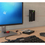 7-Port Industrial USB 3.0 Hub with ESD Protection