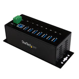 7-Port Industrial USB 3.0 Hub with ESD Protection
