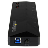 7-Port USB 3.0 Hub plus Dedicated Charging Ports - 2 x 2.4A Ports