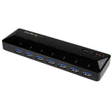 7-Port USB 3.0 Hub plus Dedicated Charging Ports - 2 x 2.4A Ports