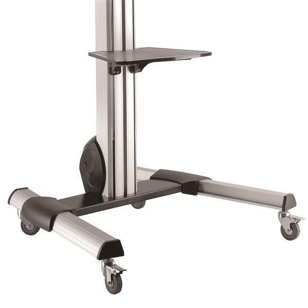 TV Cart - For 32" to 70" TVs - One-Touch Height Adjustment