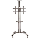 TV Cart - For 32" to 70" TVs - One-Touch Height Adjustment
