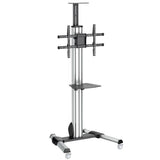TV Cart - For 32" to 70" TVs - One-Touch Height Adjustment
