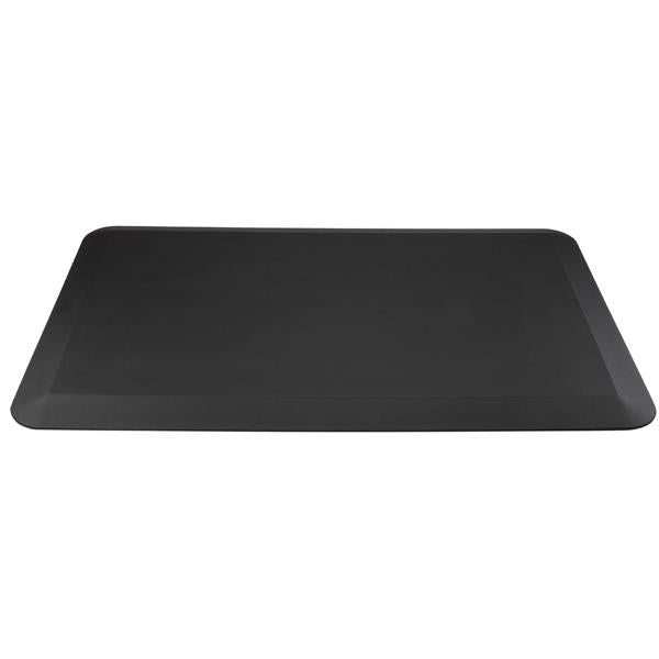 Ergonomic anti-fatigue mat for standing desks, providing comfort, durability, and anti-slip design for all-day use.